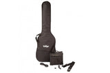 Vintage V40 Bass Boulevard Black Guitar Pack