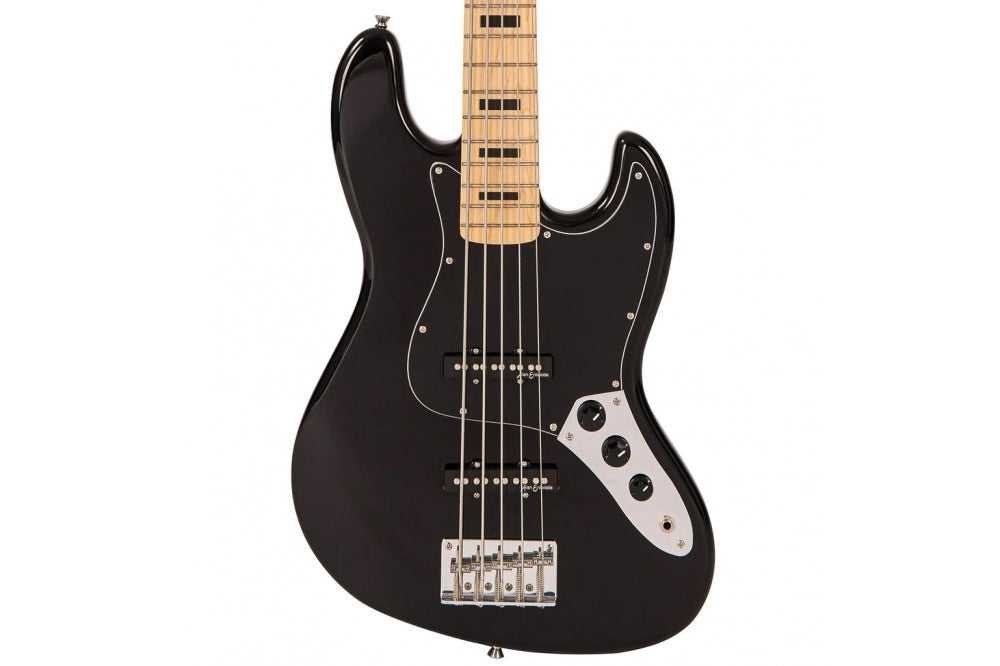 Vintage V495 Bass Boulevard Black Guitar Pack