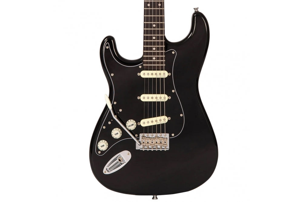Vintage V60 Left Hand Guitar Pack Boulevard Black