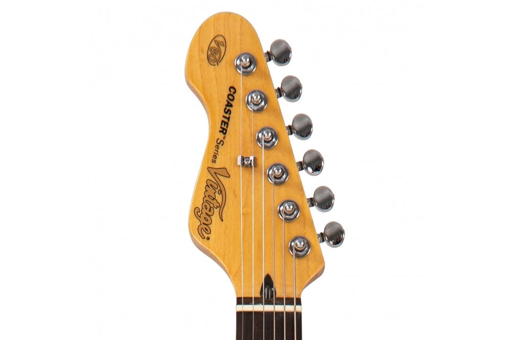 Vintage V60 Left Hand Guitar Pack Boulevard Black