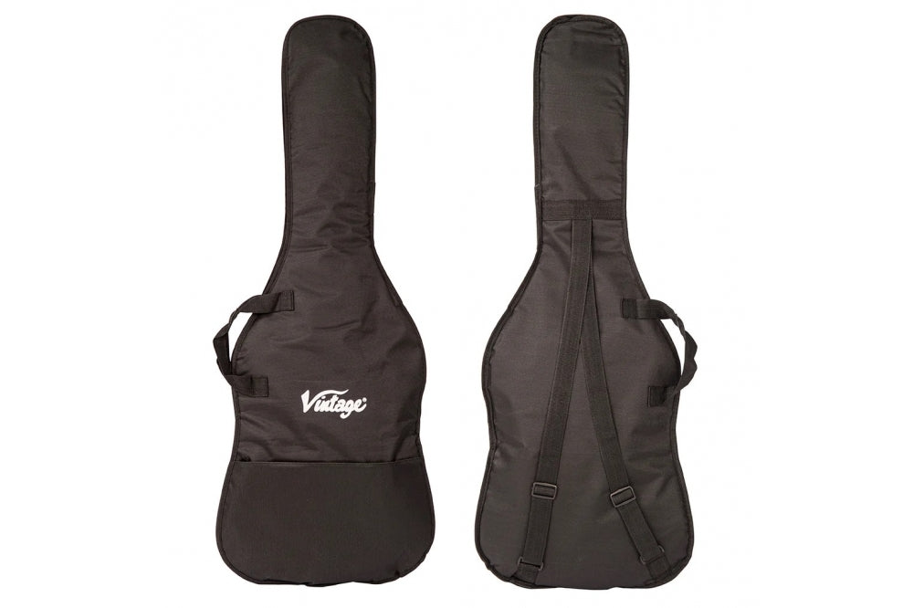 Vintage V60 Left Hand Guitar Pack Boulevard Black
