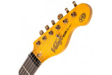 Vintage V62 ICON Electric Guitar Distressed Black