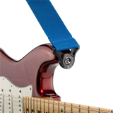 D'Addario Blue Guitar Strap 50MM Poly Auto lock