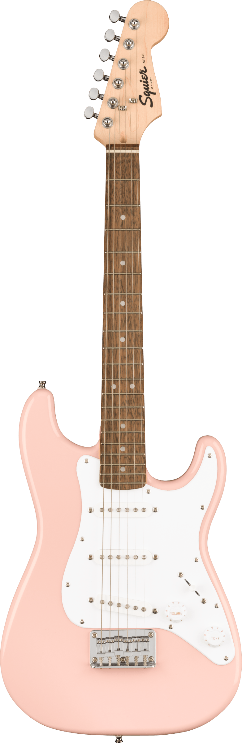 Squier Mini Strat Shell Pink