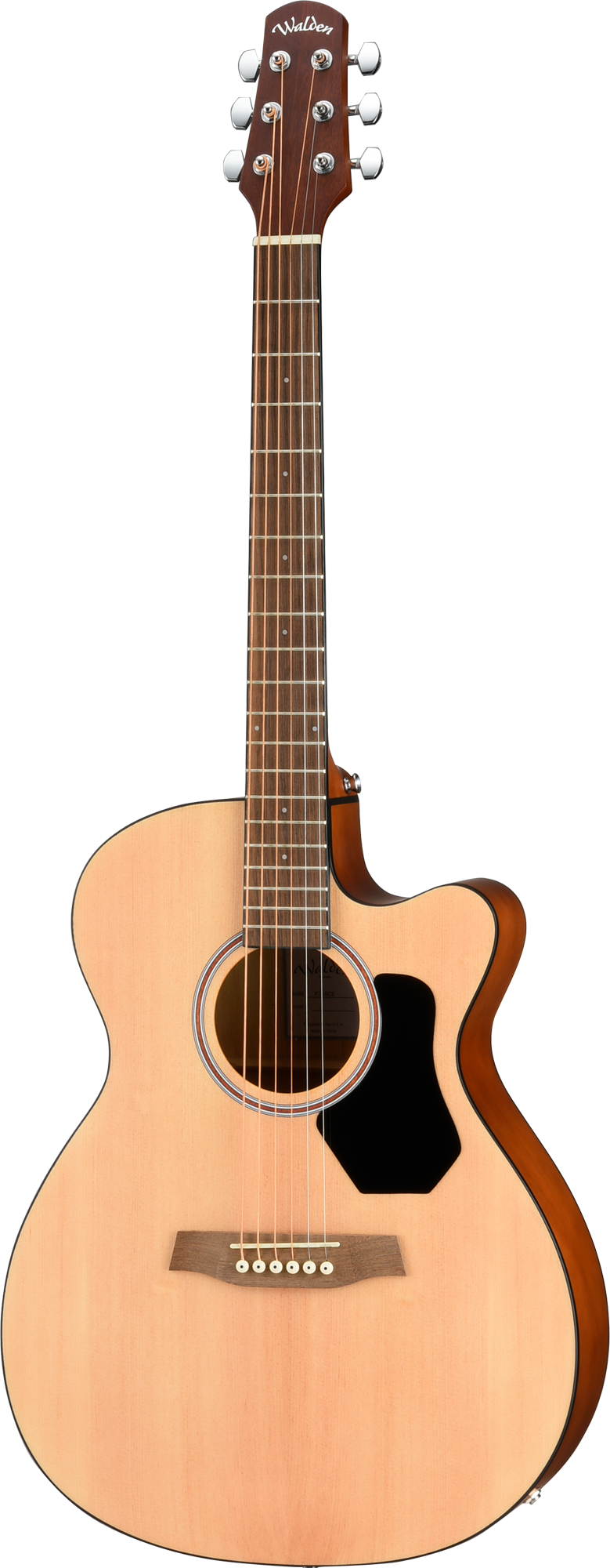 Walden F255CE Hawthorne Folk Electro-Acoustic Cutaway - Satin