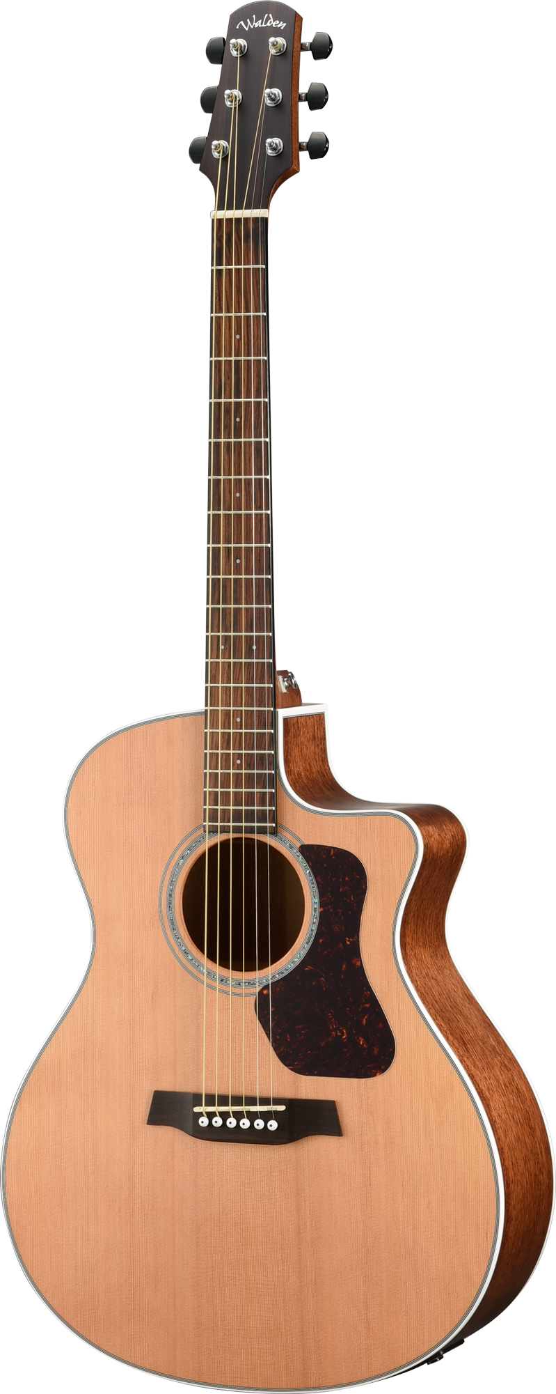 Walden G770CEW Natura Solid Cedar / Mahogany Grand Auditorium Electro-Acoustic - Satin