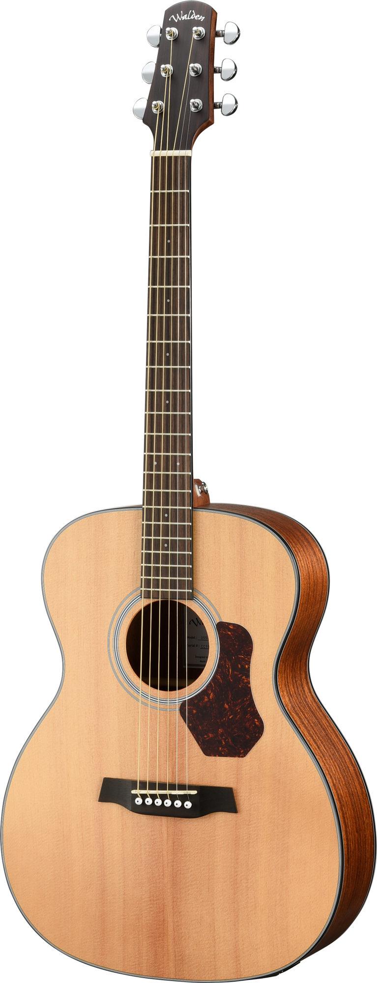 Walden O550EW Natura Solid Spruce Top Orchestra Electric-Acoustic - Open Pore Satin