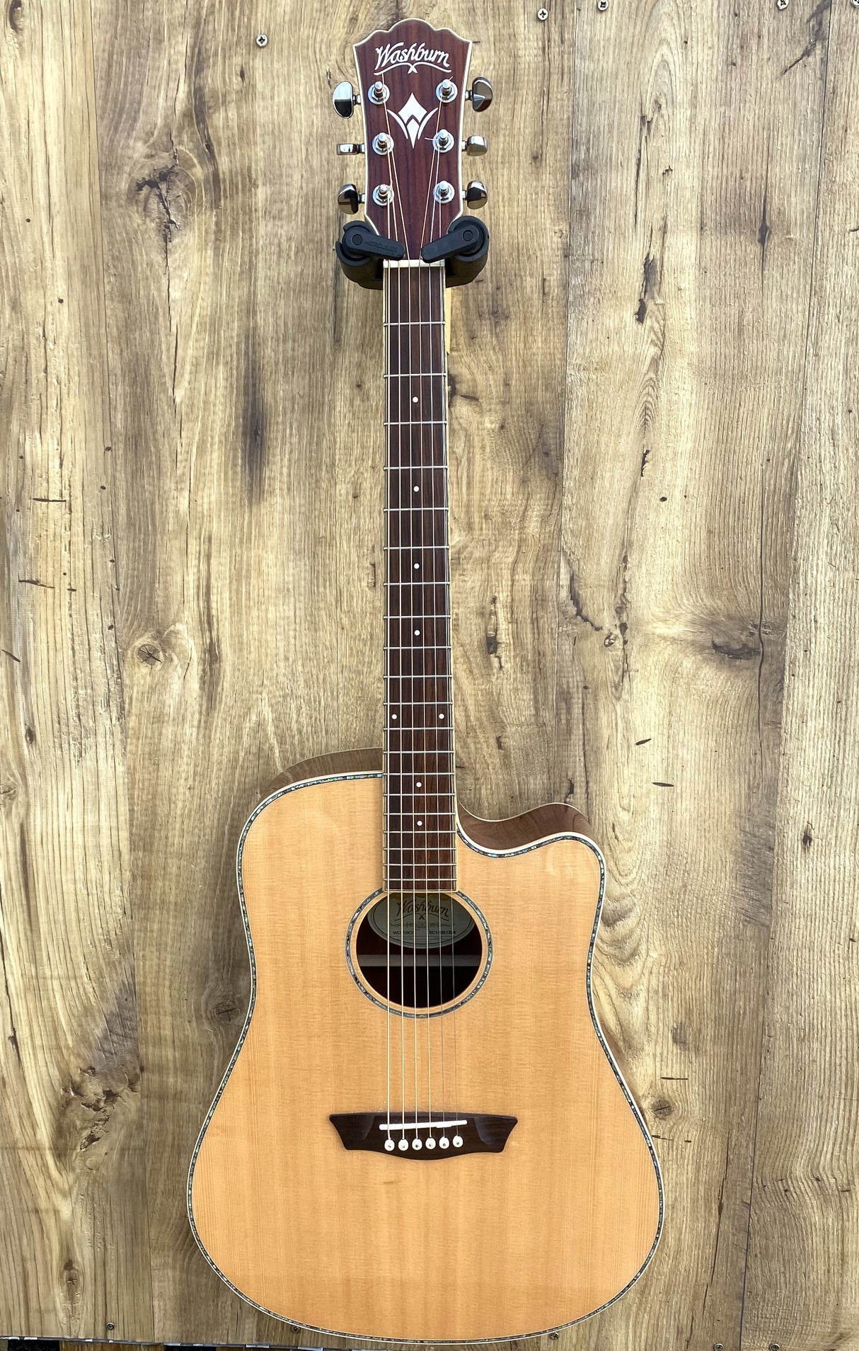 Washburn WD15SCE Dreadnought Natural