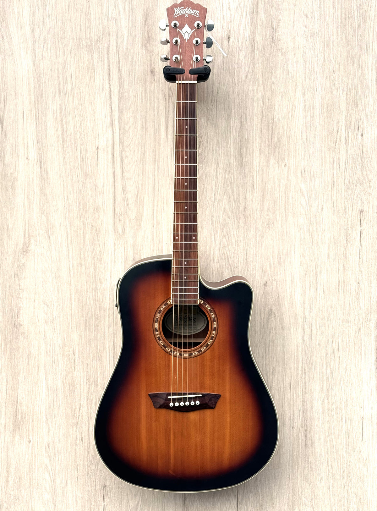 Washburn WD7SCE ATBM Harvest Series Dreadnought Sunburst