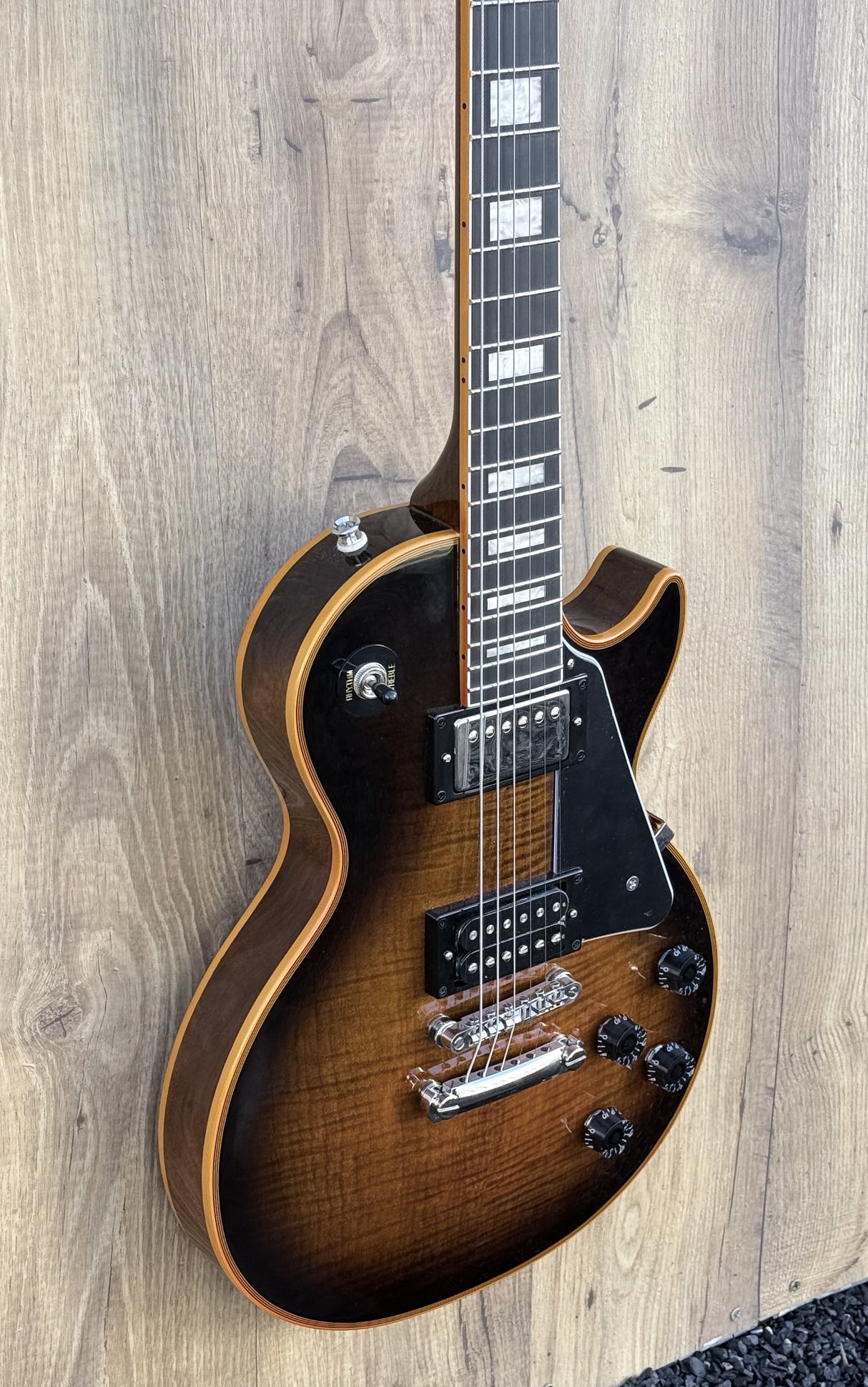 Epiphone Les Paul Custom Widow Orange Burst 2025