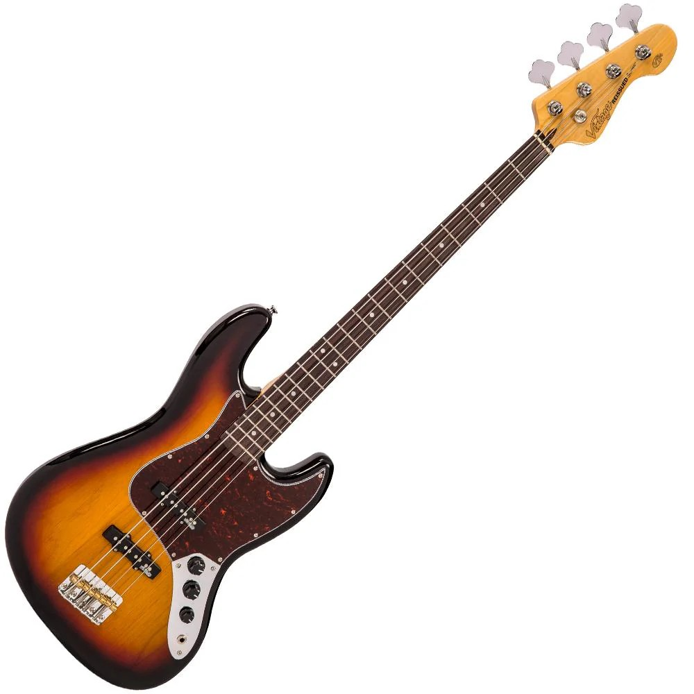 Vintage VJ74 ReIssued Bass - Sunset Sunburst