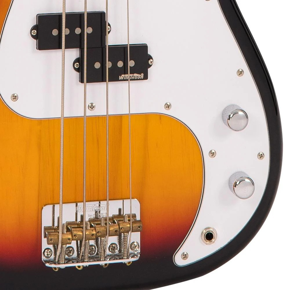 Vintage V40 Bass 3 Tone Sunburst