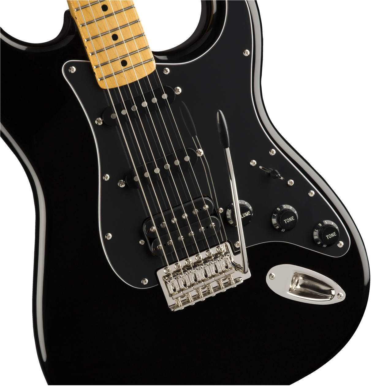 Squier Classic Vibe 70s Strat HSS MN Black