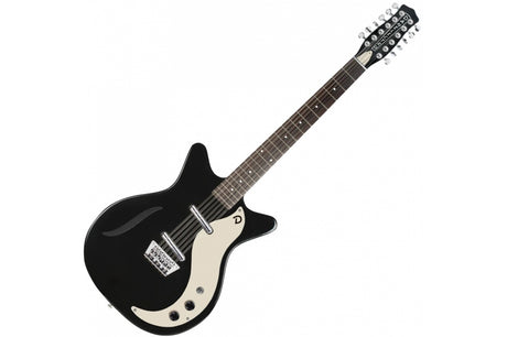 Danelectro Vintage 12 Sting Guitar Gloss Black