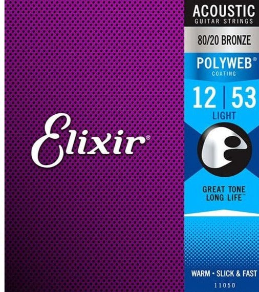 Elixir Polyweb 80/20 Bronze Extra Light 10-47