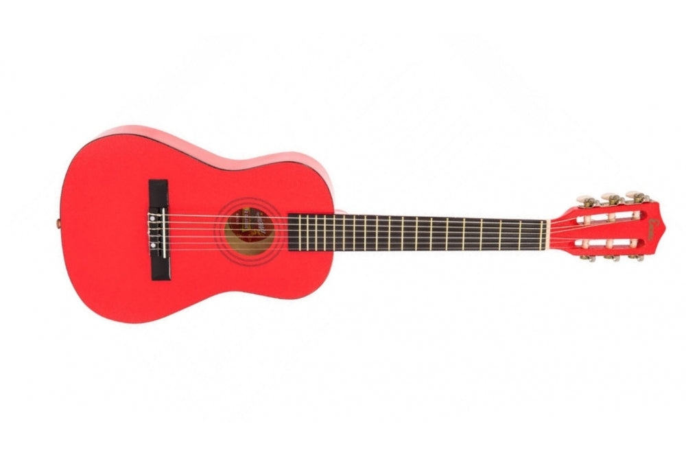 Encore 1/2 Size Classical Guitar Pack - Metallic Red