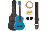 Encore Full Size Classic Guitar Pack  Blue