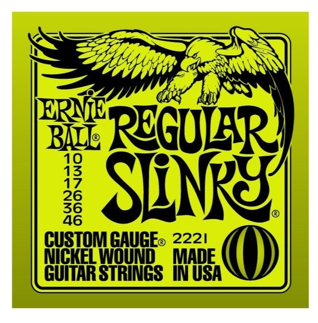 Ernie Ball Nickelwound Regular Slinky 10-46