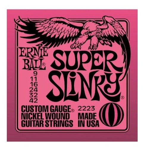Ernie Ball Nickelwound Super Slinky 9-42