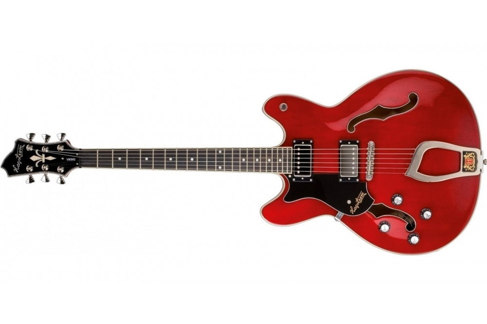 Hagstrom Viking Left Hand - Cherry