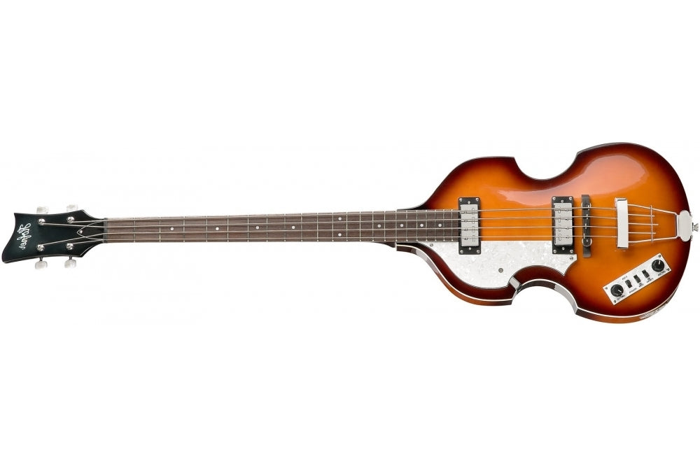 Hofner Ignition Violin Bass Sunburst Left Hand – Reidys Home Of Music