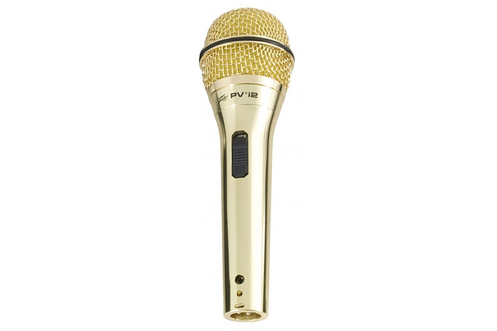 Peavey PVI2 Microphone - Gold Finish