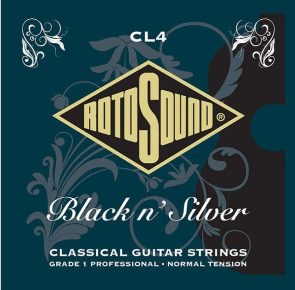 Rotosound CL4 Black N Silver Normal Tension