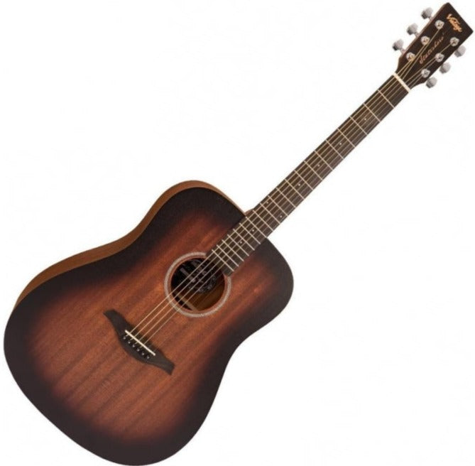 Vintage Statesboro' 'Dreadnought' Acoustic Guitar Whisky Sour