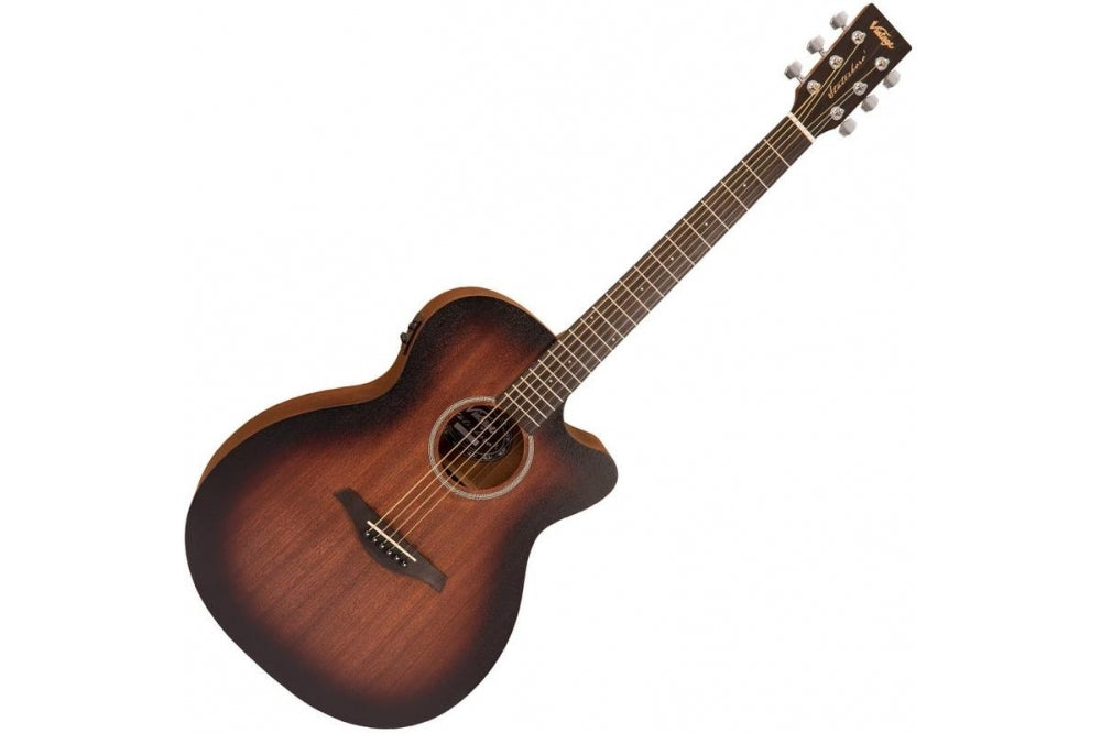 Vintage Statesboro Orchestra Electro-Acoustic Guitar Whisky Sour
