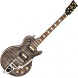 Vintage V100 Reissued Bigsby Flamed Thru Black