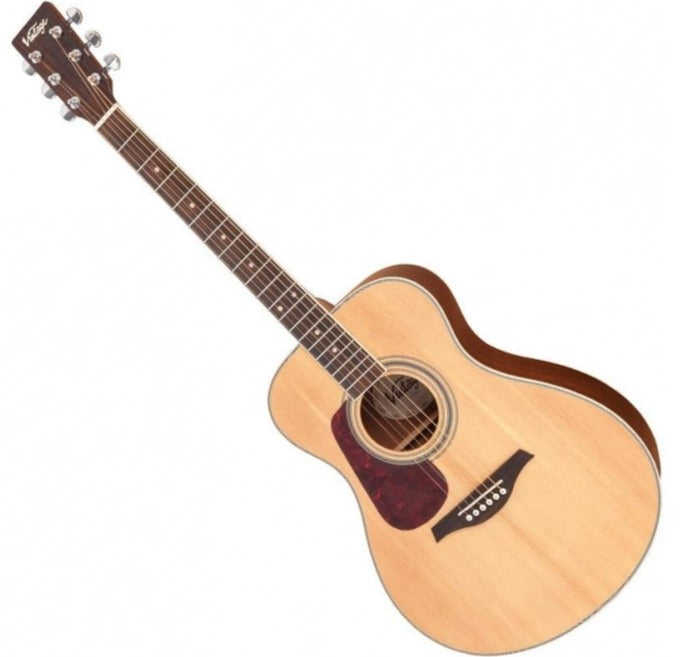 Vintage V300 Acoustic Guitar Pack  Left Hand Natural