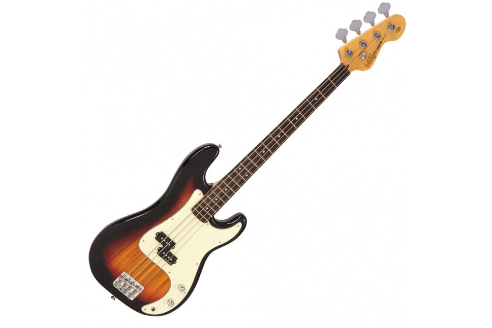 Vintage V40 Bass 3 Tone Sunburst