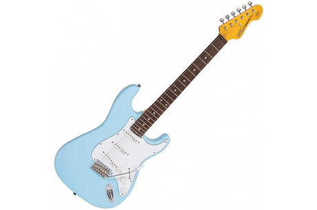 Vintage V6 ReIssued Electric Guitar  Laguna Blue
