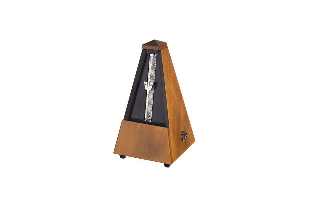 Wittner Metronome. Wooden. Walnut Coloured. Highly Polished.