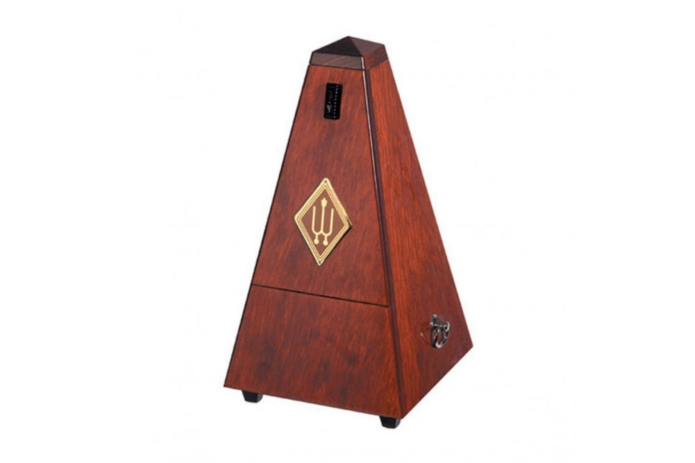 Wittner Pyramid Wooden Metronome Mahhogany +bell